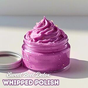 Sweet Beet Detox Whipped Pre-Shave Polish | Dragonfruit & Tea Tree | Clarifying